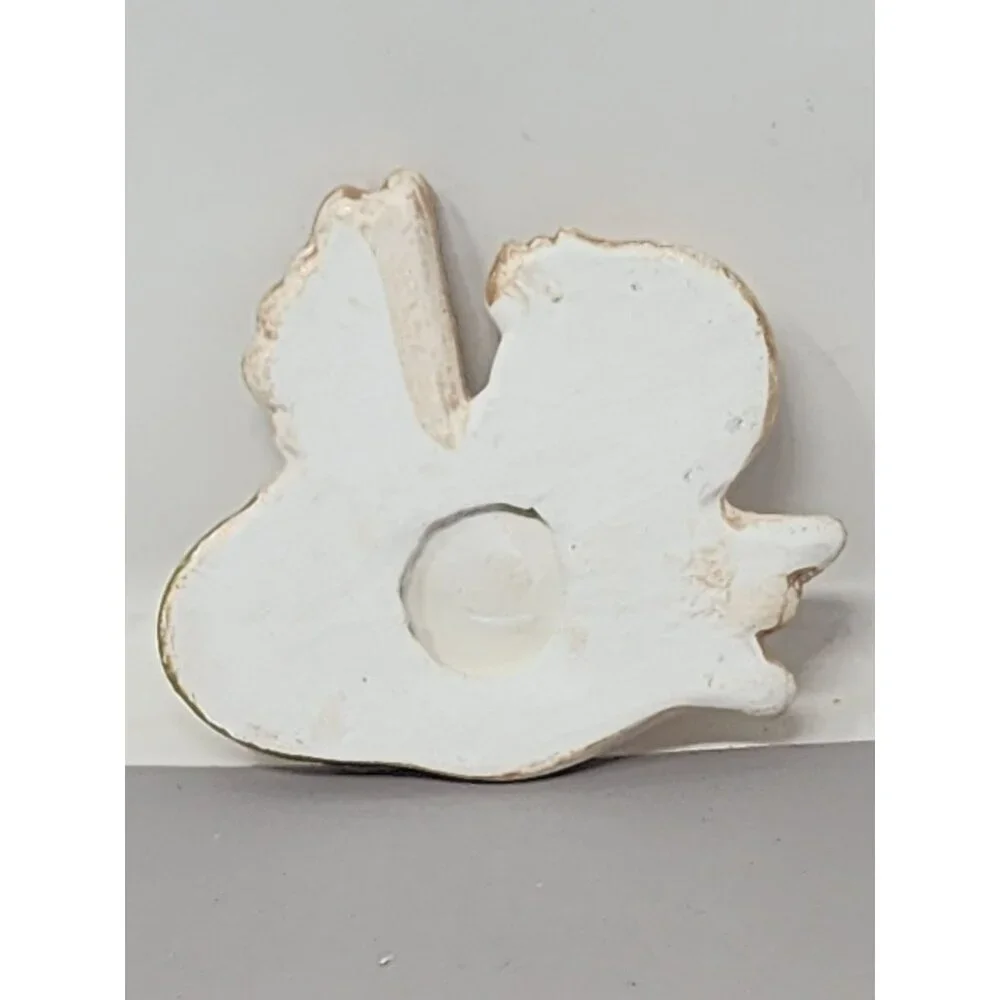 Set Of‎ 3 Angel Figurines With Golden Bell Holder Wall Decor